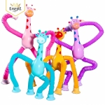 Đồ Chơi Hươu Cao Cổ Uốn Dẻo Ngộ Nghĩnh Nhiều Màu