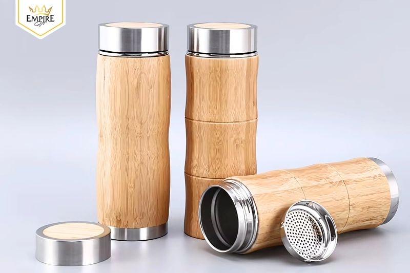 Top 5 Lý Do Doanh Nghiệp Nên Chọn Bình Giữ Nhiệt Vỏ Tre In Logo 3