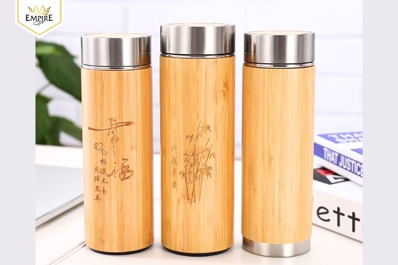 Top 5 Lý Do Doanh Nghiệp Nên Chọn Bình Giữ Nhiệt Vỏ Tre In Logo 5