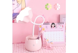 Đèn bàn hình bông hoa có hộc 