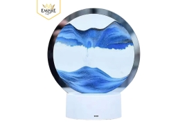 Đèn Bàn Tranh Cát Xoay 360 Độ Nghệ Thuật Thư Giãn