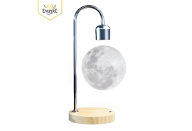 Đèn Bàn Nguyệt Cầu Bay Kèm Sạc Không Dây