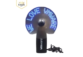 Quạt Mini Cầm Tay LED Hiển Thị Chữ và Hình Ngộ Nghĩnh
